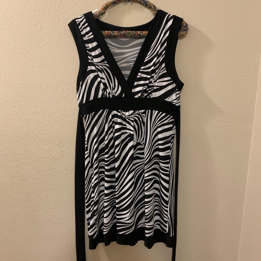 Zebra party dress